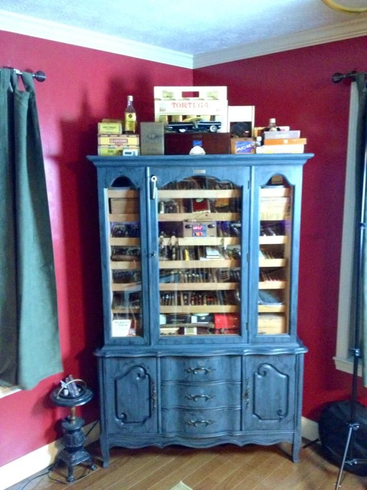 China Hutch Humidor Conversion with Pics! Page 3 Humidor Tutorial